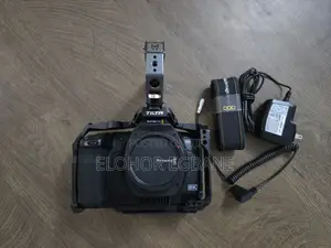 Blackmagic Pro With Tilta Cage and D-Tap Cable