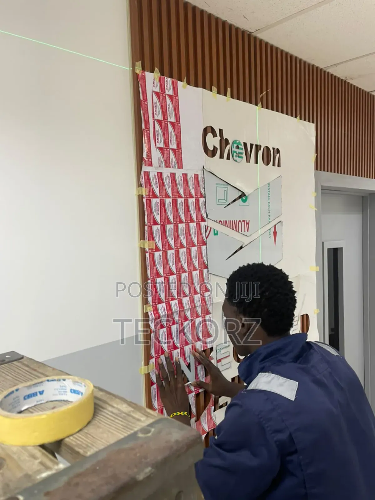 Company Entrance Signage Back Drop