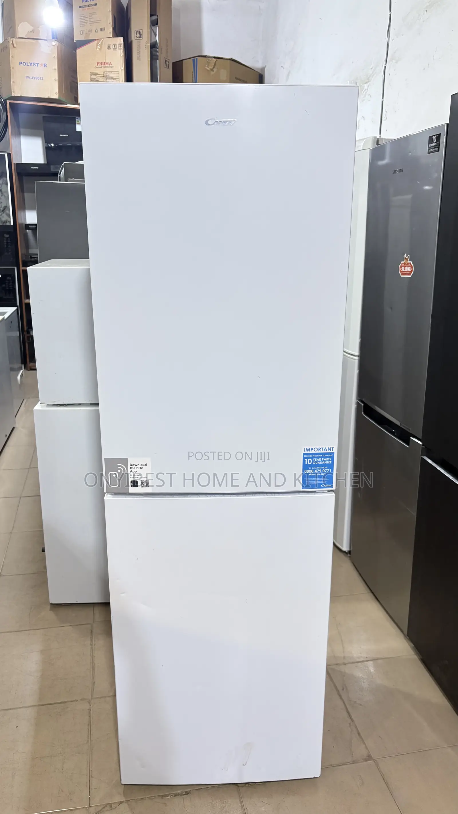 Candy 252liters Double Door Refrigerator
