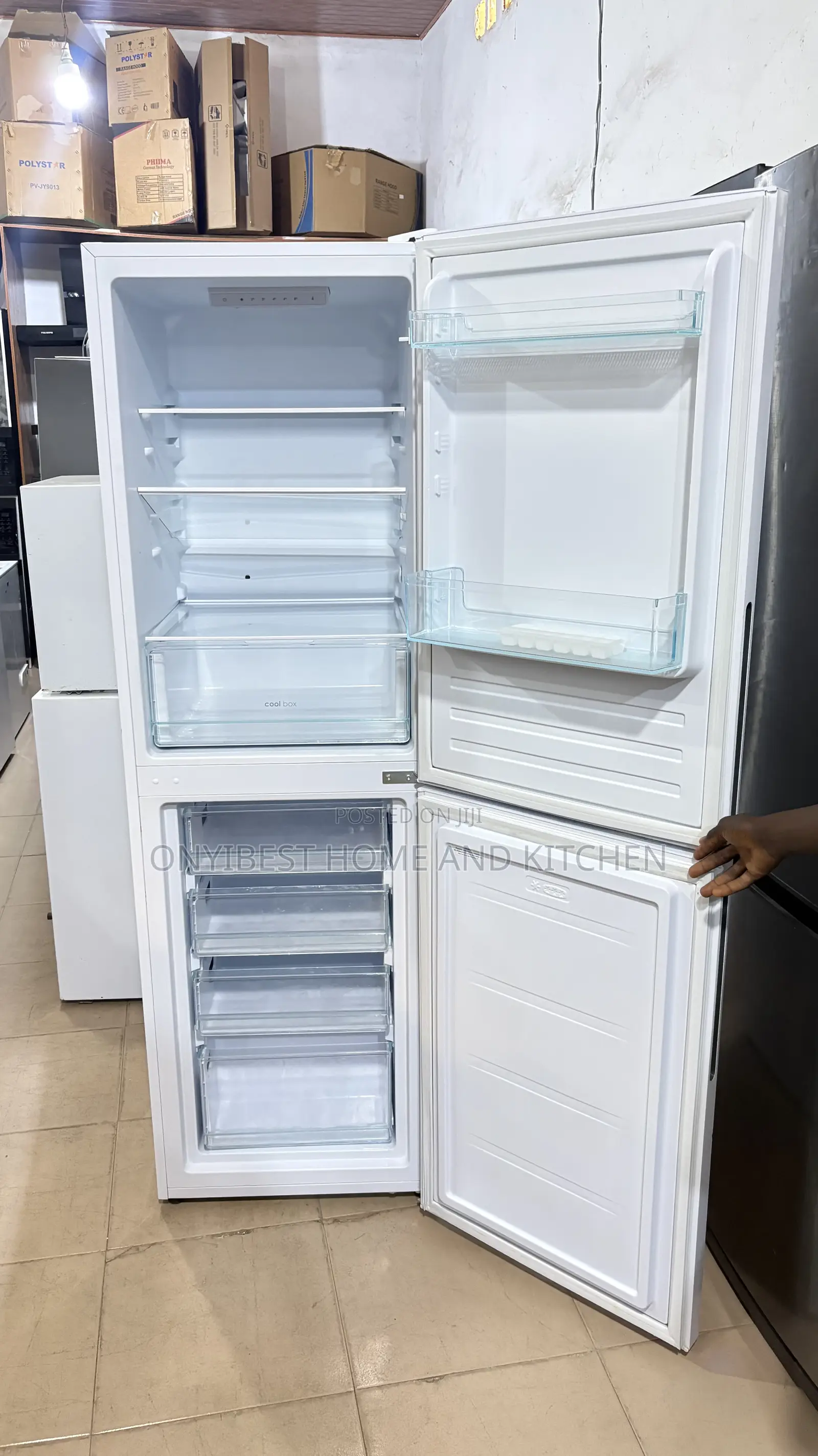 Candy 252liters Double Door Refrigerator