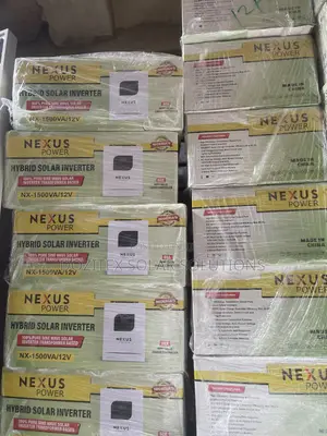 Nexus Solar Hybrid Inverter 1.5kva/12v System