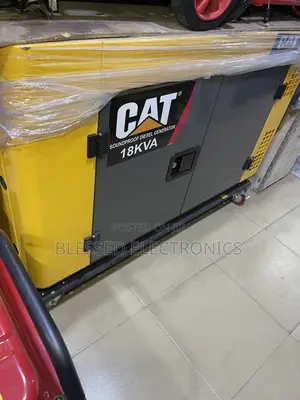 Cat 18kva Diesel Some Proof Generator 100% Copper Wire, Low Noise