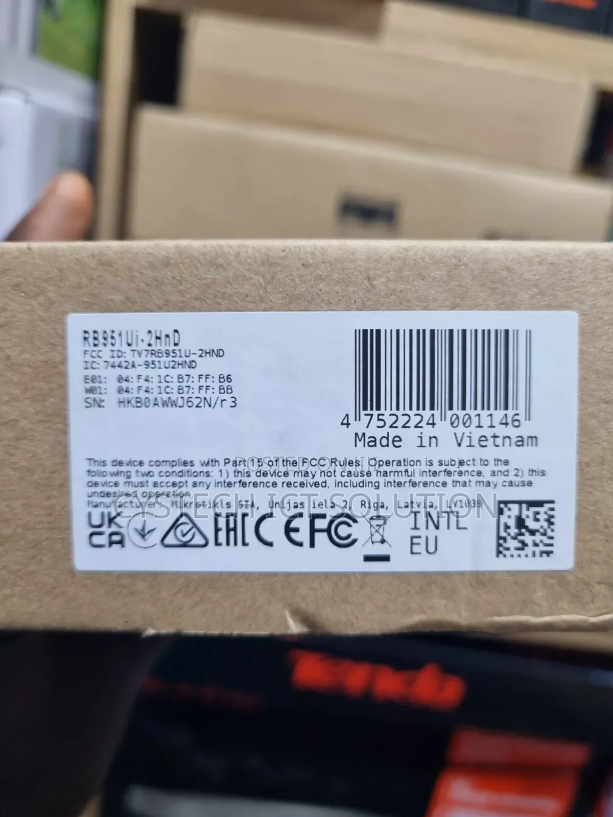 Mikrotik Rb951ui-2hnd