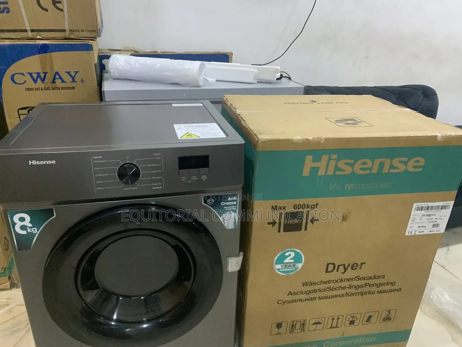 Hisense 8kg Dryer With Multiple Programs