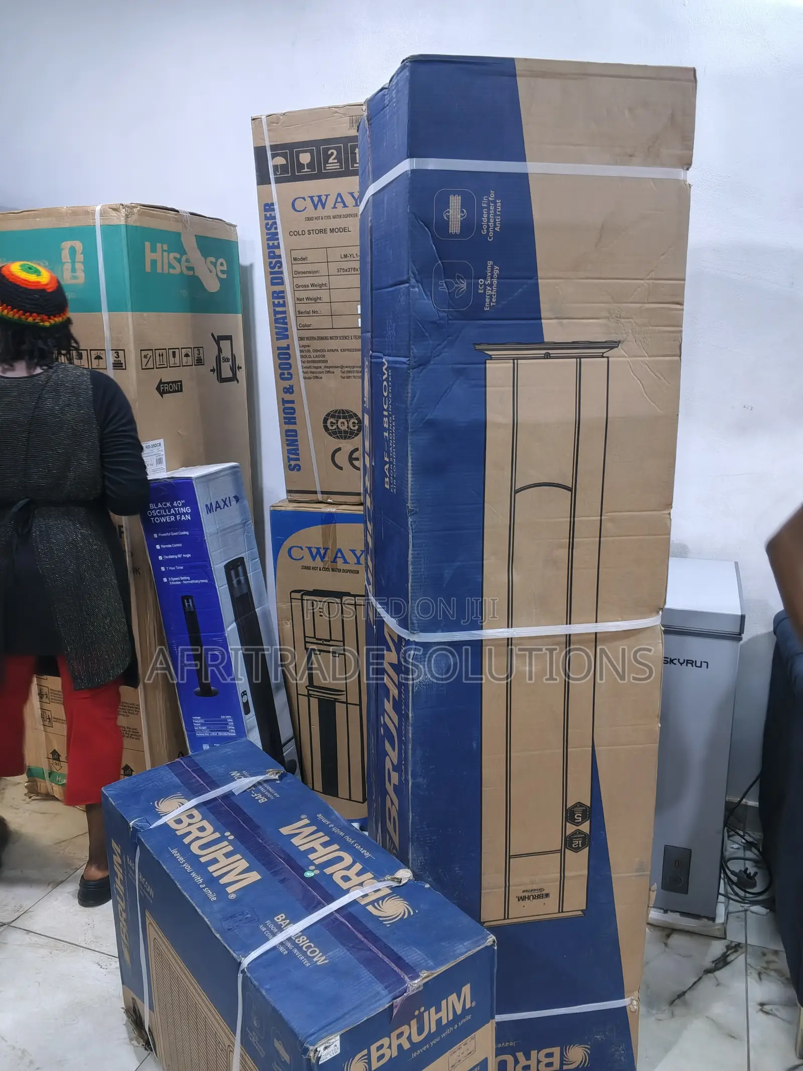 Bruhm 2 Tons Energy Efficient Inverter Standing Air Conditioner