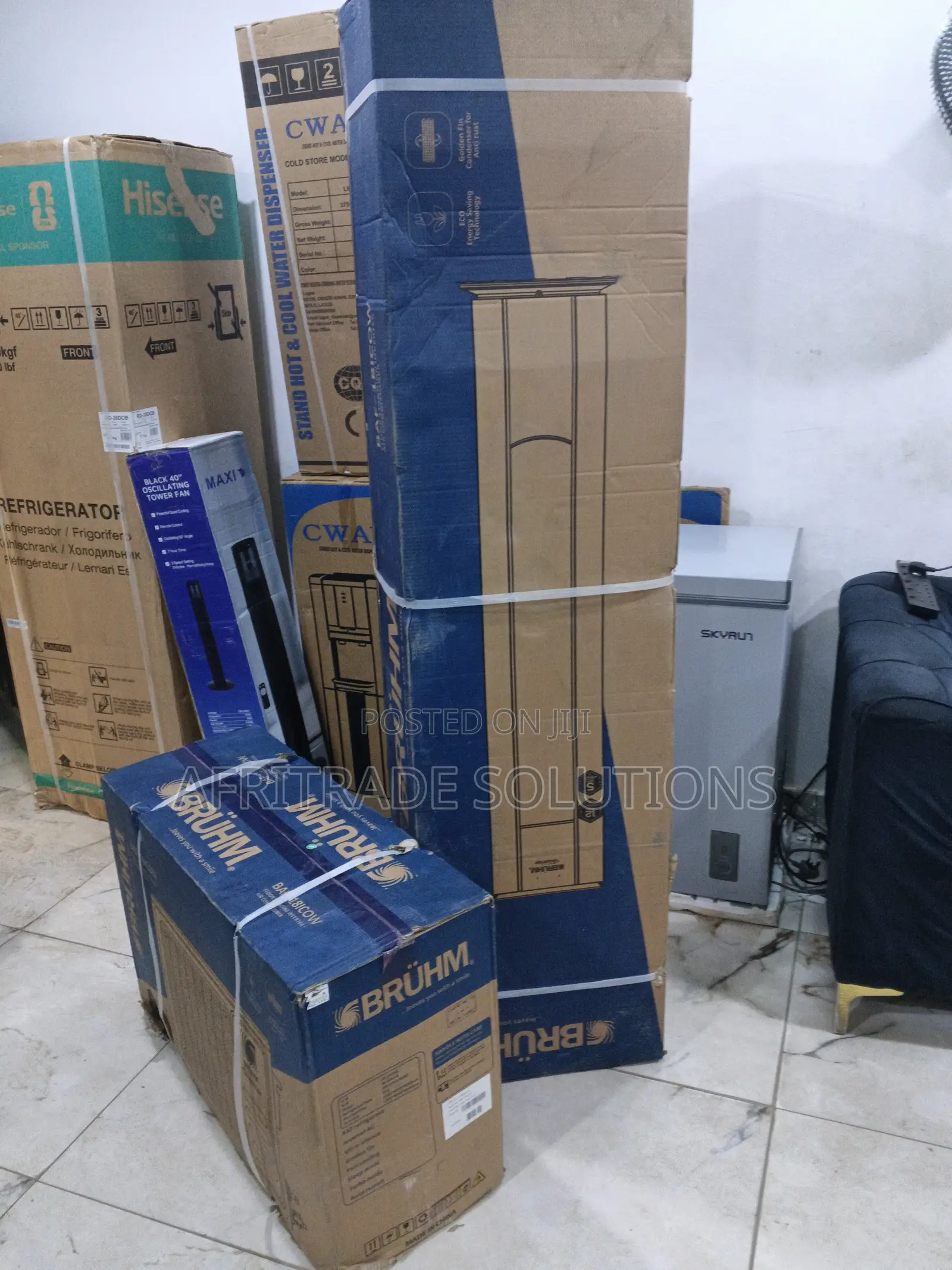Bruhm 2 Tons Silent Inverter Cooling Standing Ac