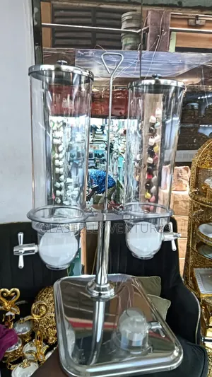 Double Cereal Dispenser Quality Stainless Steel Rz