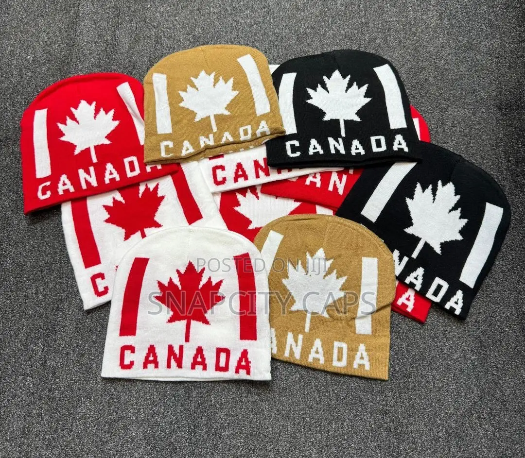 Canada Print Beanie