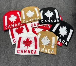 Canada Print Beanie