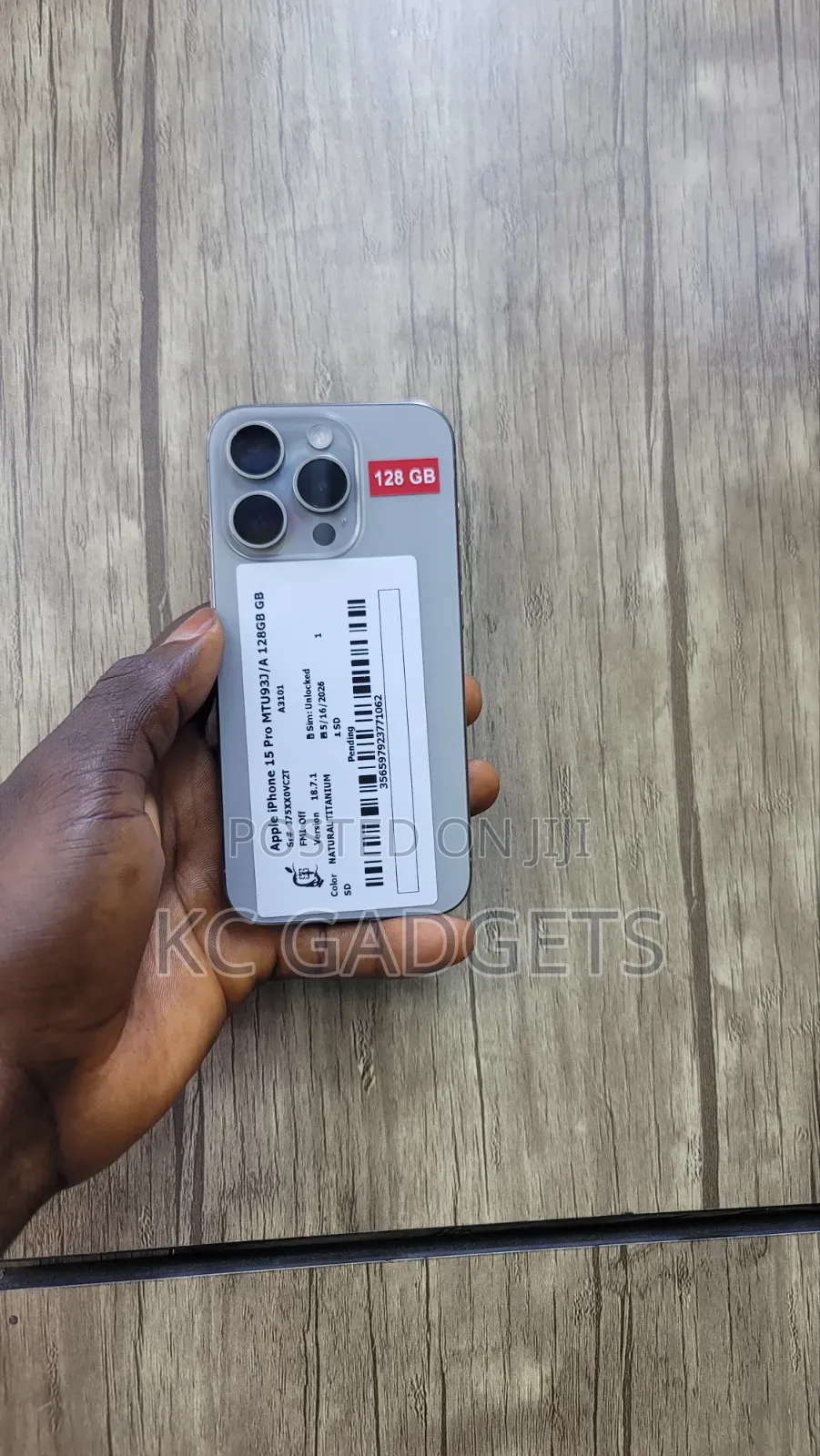 Apple iPhone 15 Pro 128 GB Gray