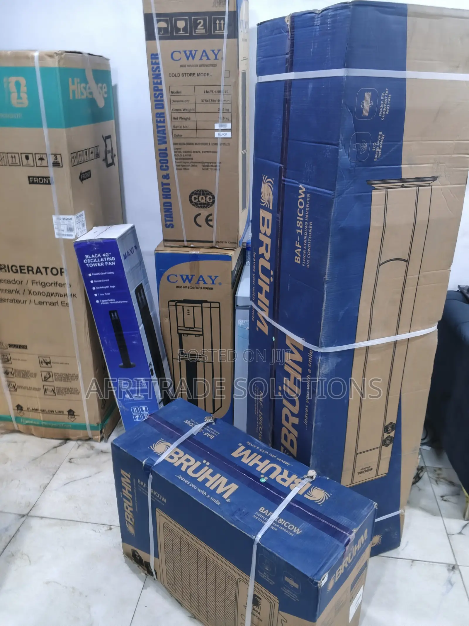 Bruhm 2 Tons Inverter Cooling System Standing Ac