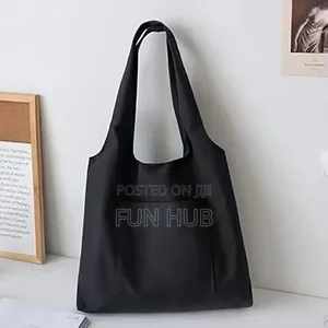 Heavy Duty Cotton Canvas Tote Shopping Bag With Pocket