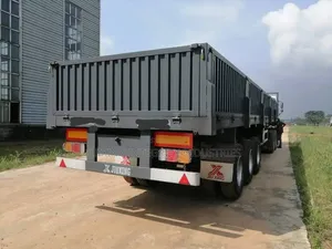 1.4mm, 0.8mm, 1.8mm Flatbed Juixing Semitrailer