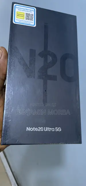 New Samsung Galaxy Note 20 Ultra 5G 256 GB Gold