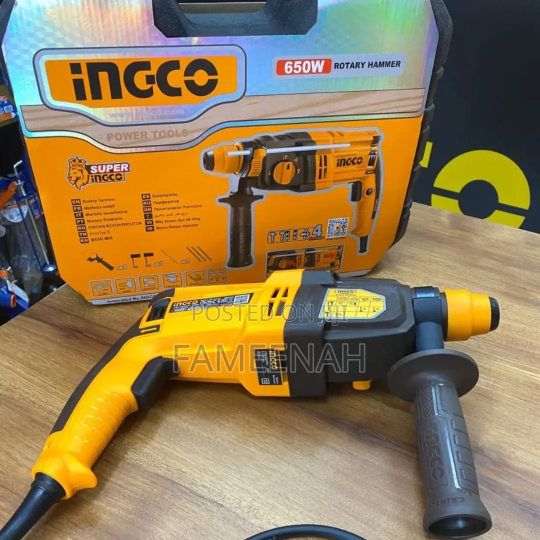 Ingco Rotary Hammer Drill 650w