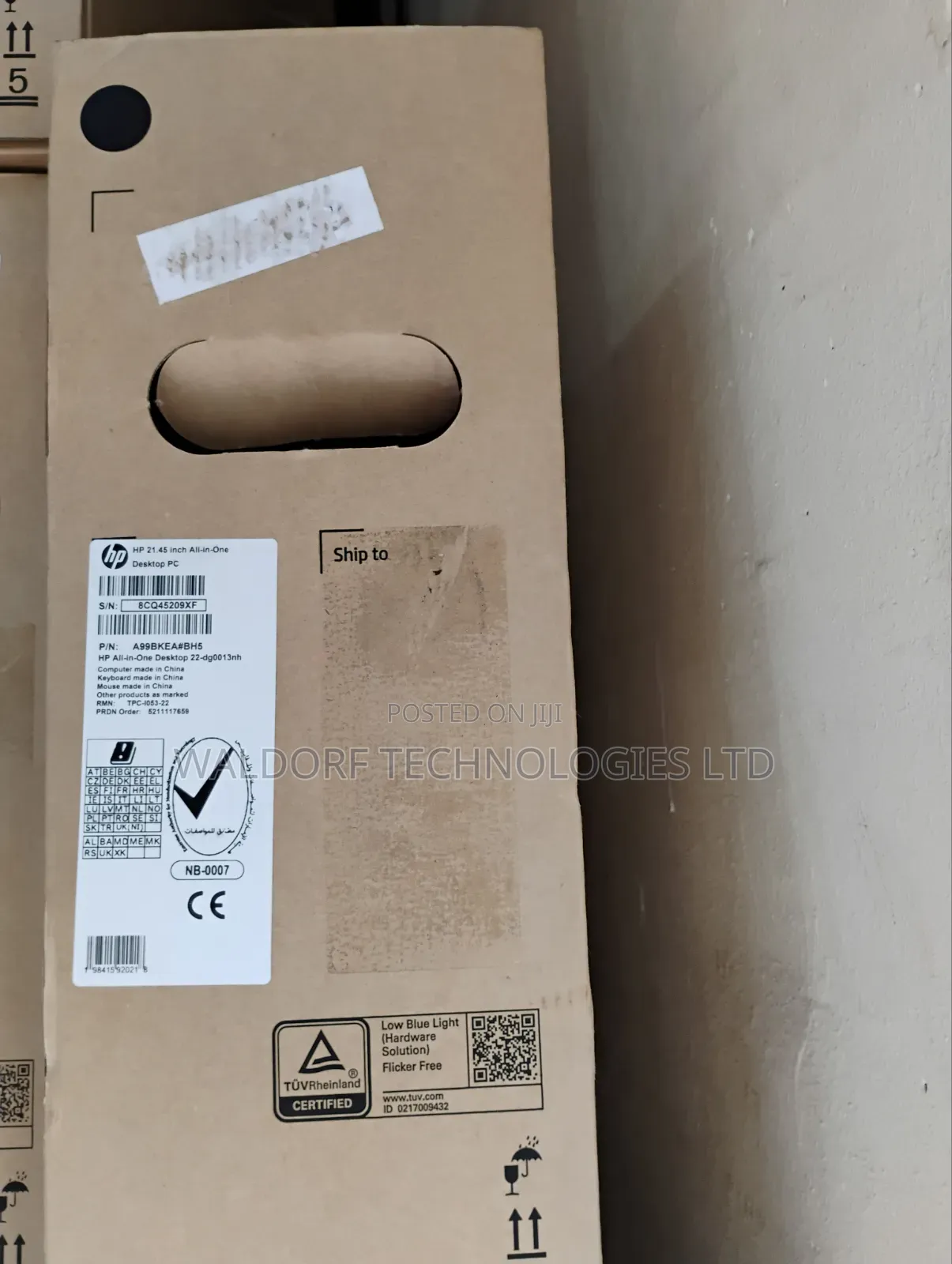 New Desktop Computer HP AiO 22 8GB Intel Core i3 SSD 512GB