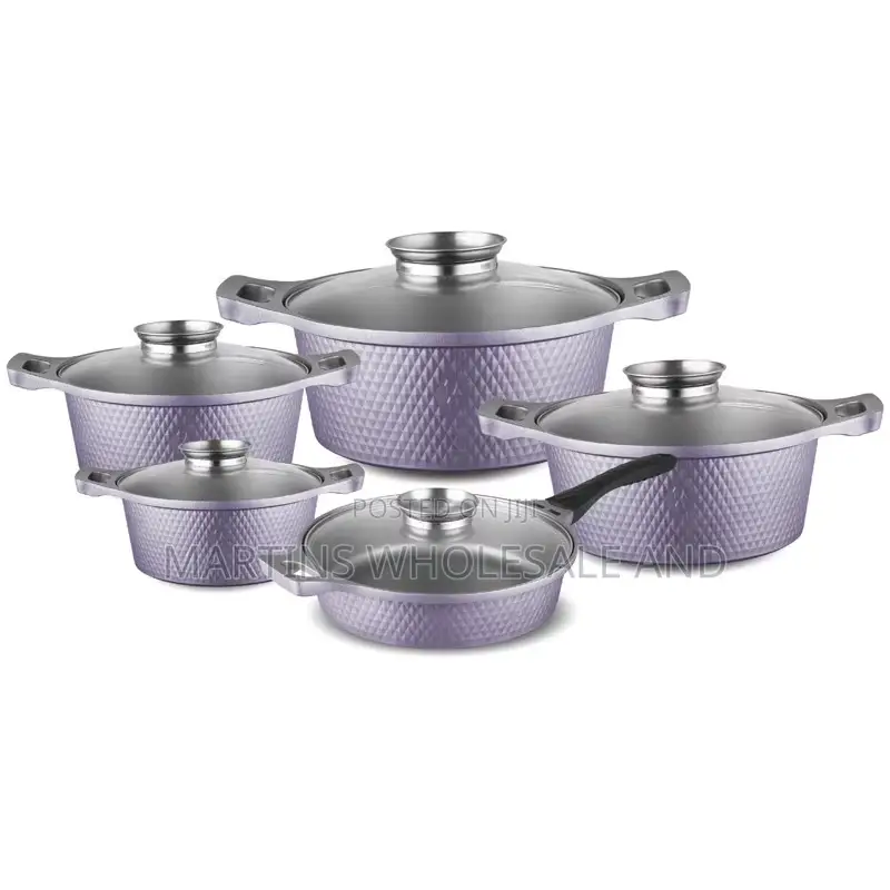 Jio Original 10-Piece Granite Cookware Set (Model J0510