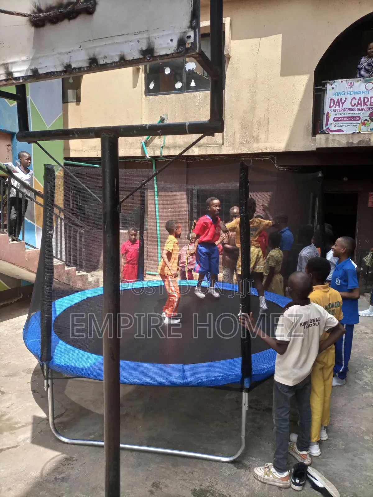 Bouncing Trampoline