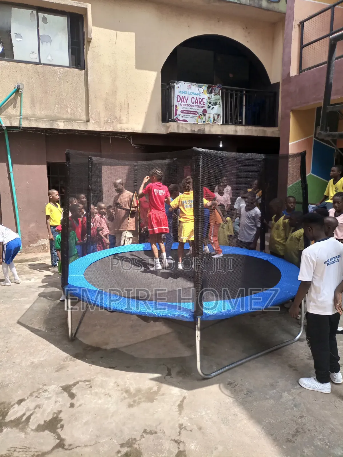 Bouncing Trampoline