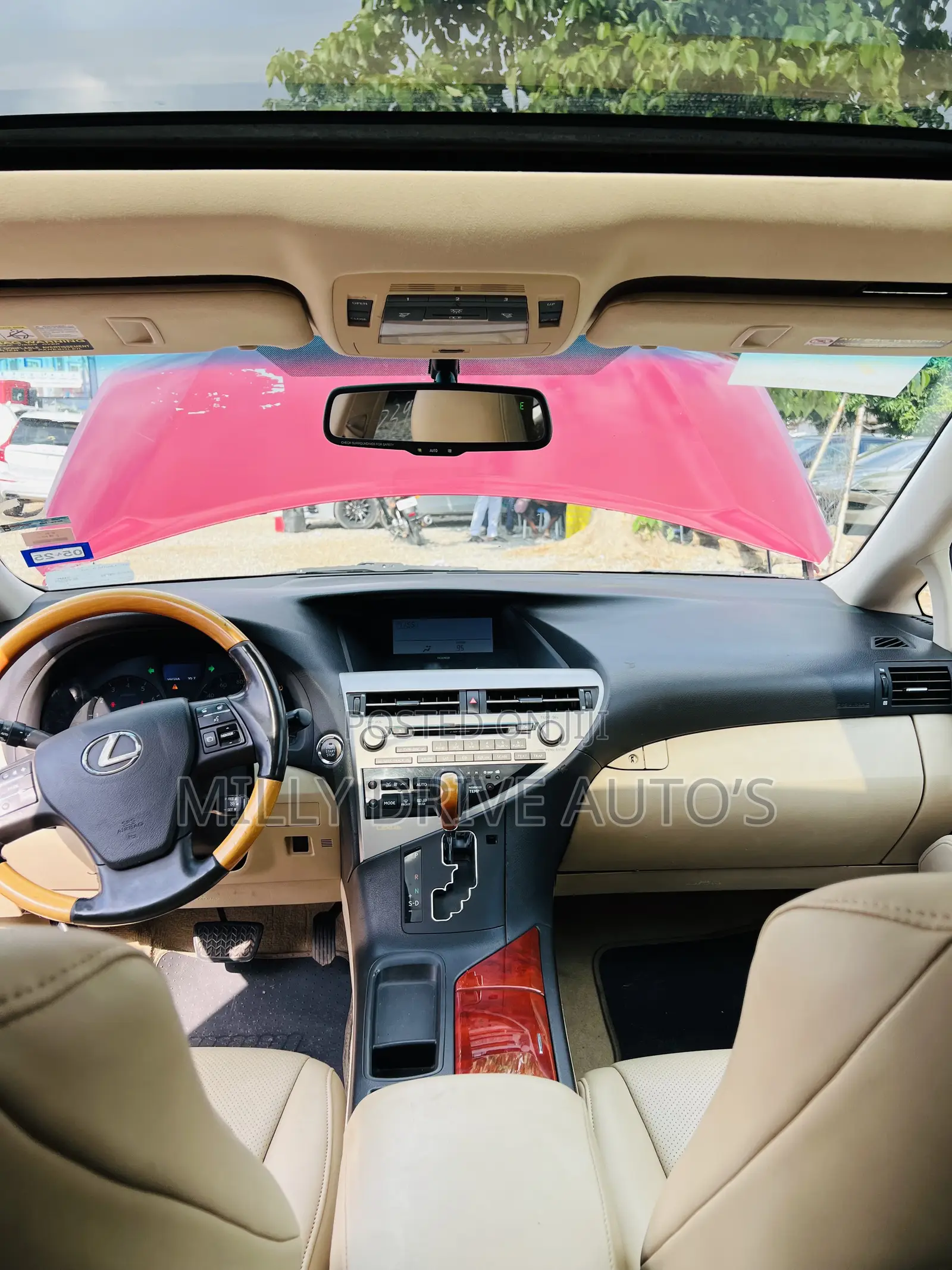 Lexus RX 350 2011 Red