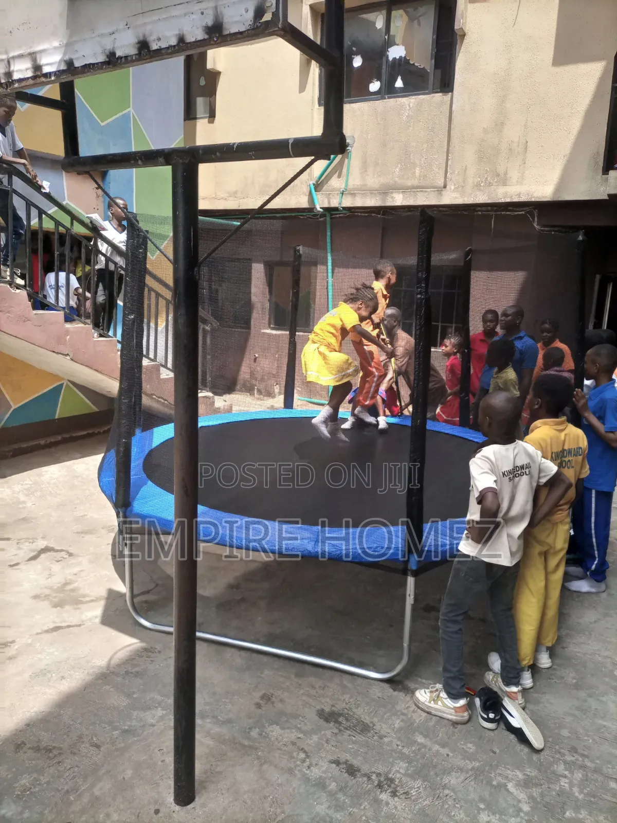Bouncing Trampoline