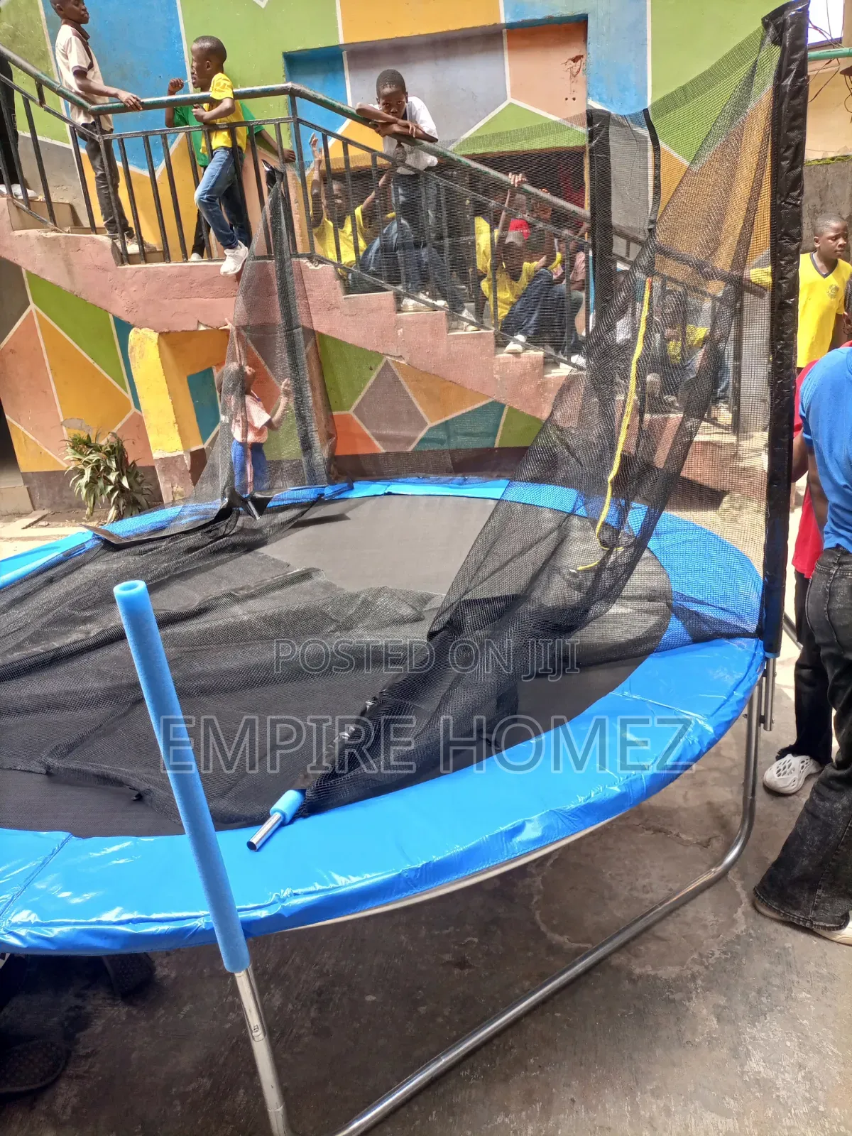 Bouncing Trampoline