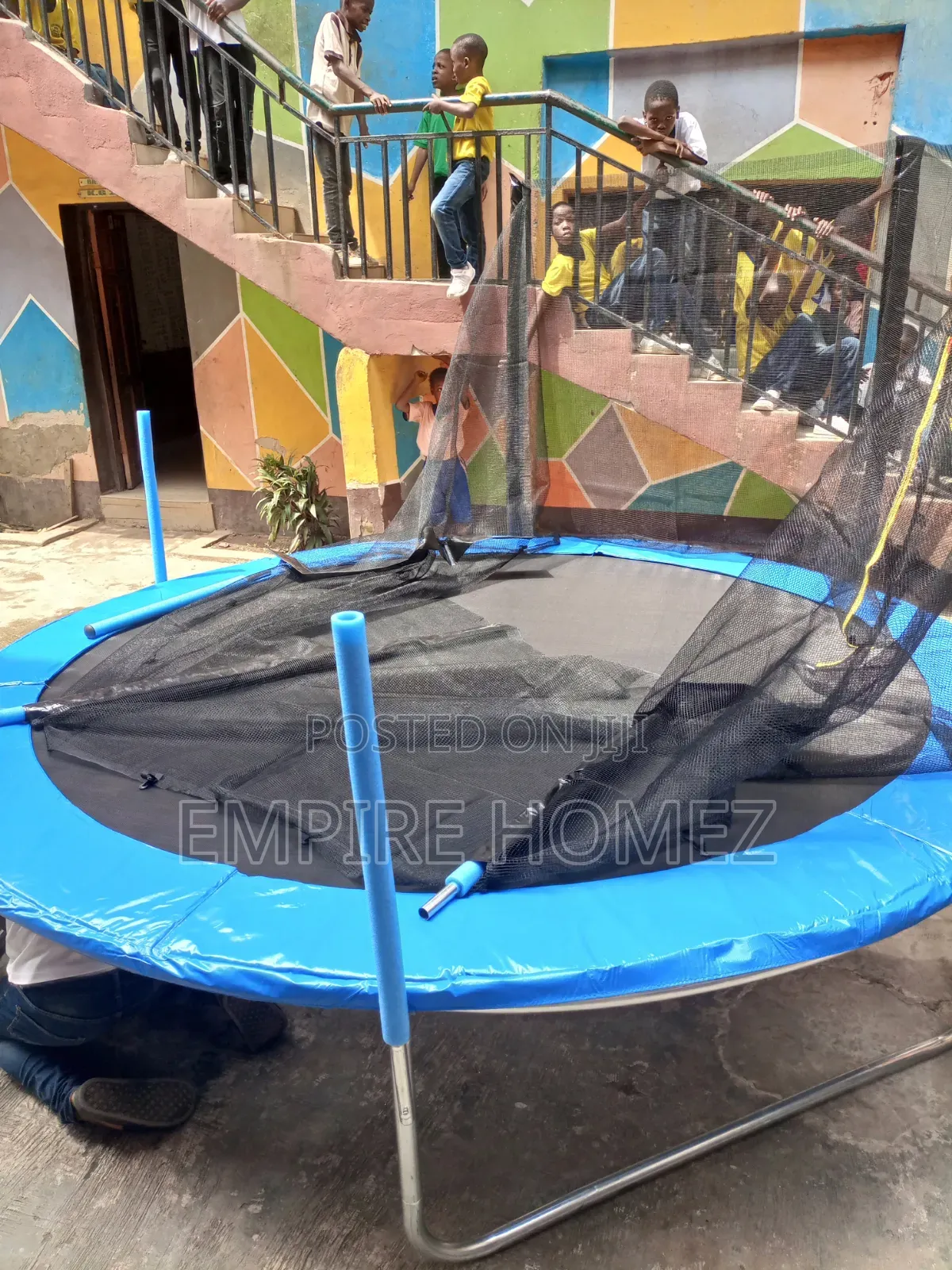 Bouncing Trampoline
