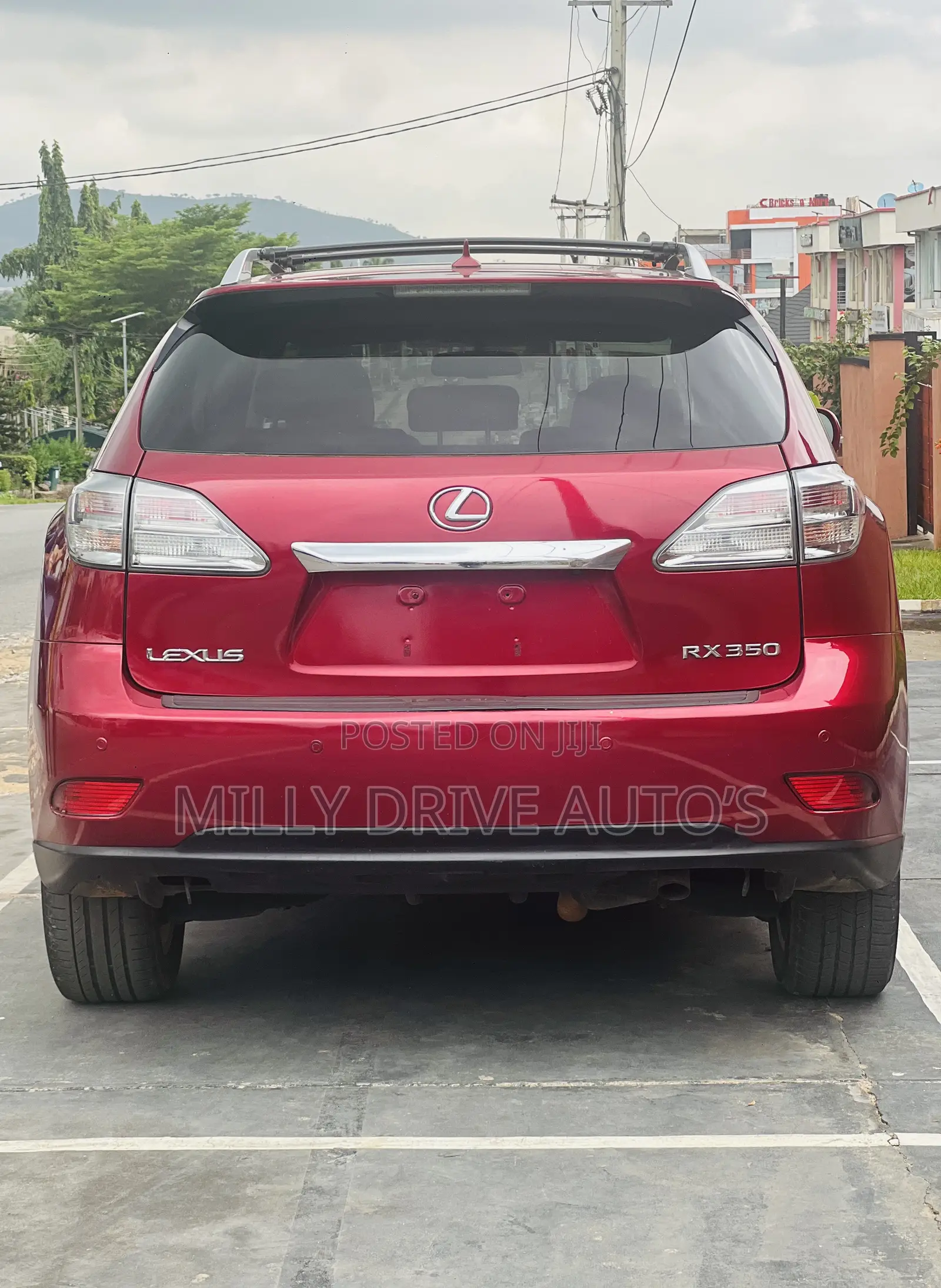 Lexus RX 350 2011 Red