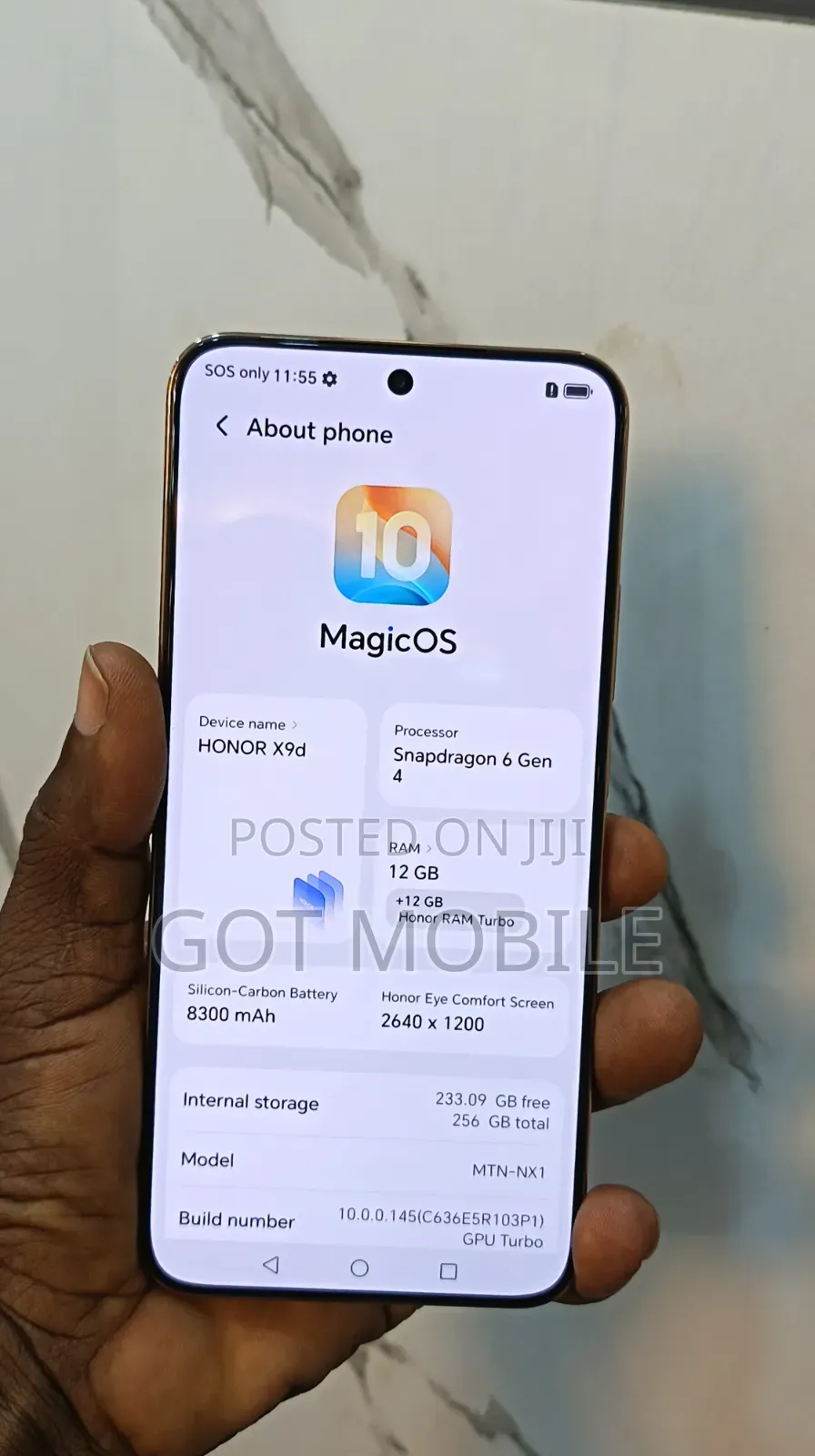 Honor X9d 256 GB Red
