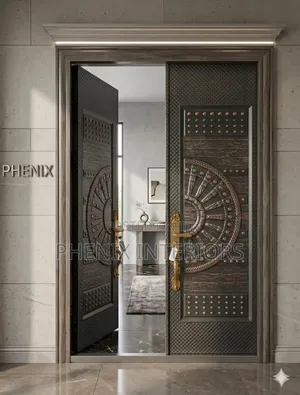 4ft × 7ft Cast Security Steel Door