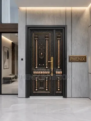 4ft × 7ft Cast Security Steel Door