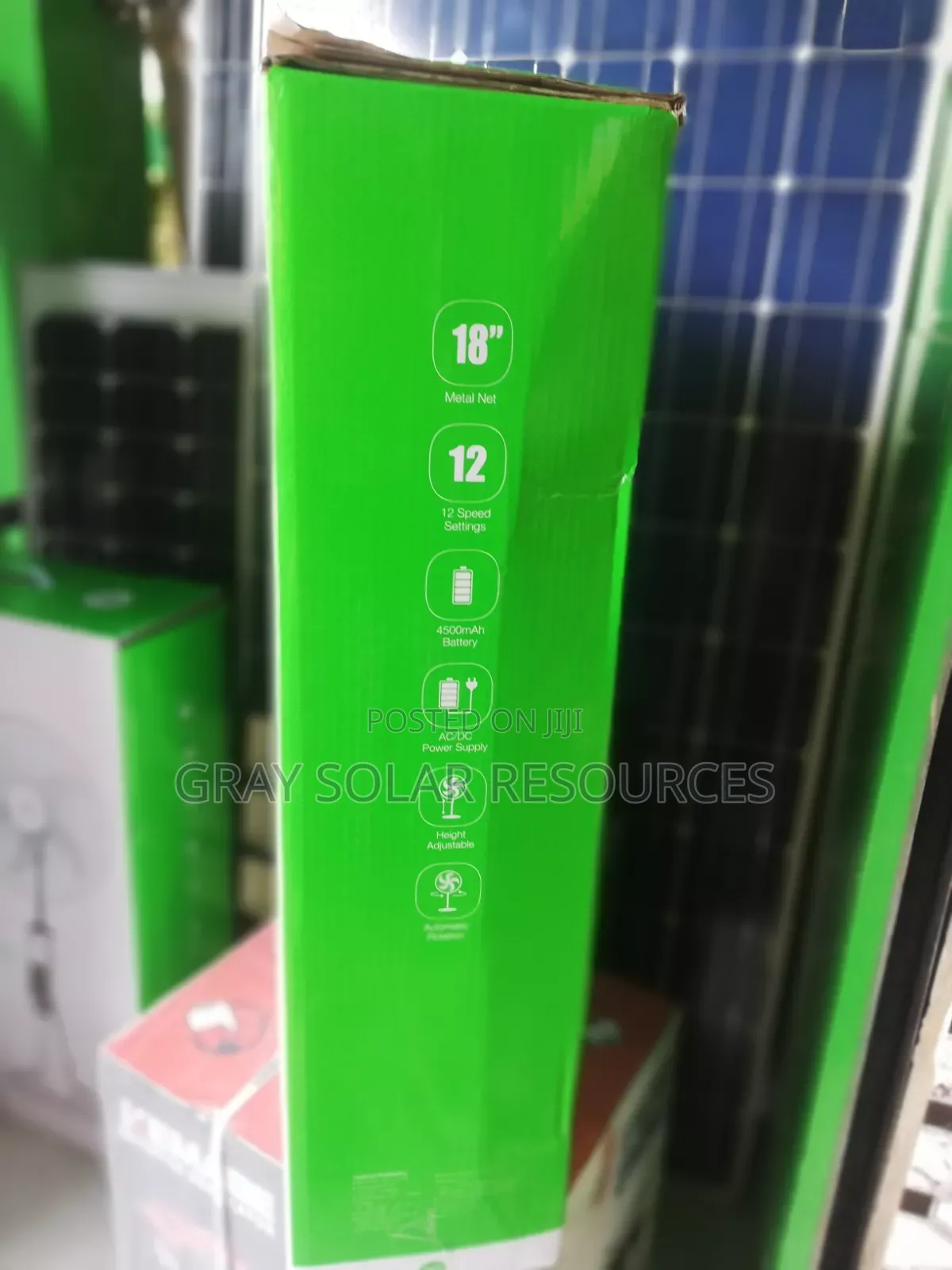 DPC 18" Rechargeable Fan
