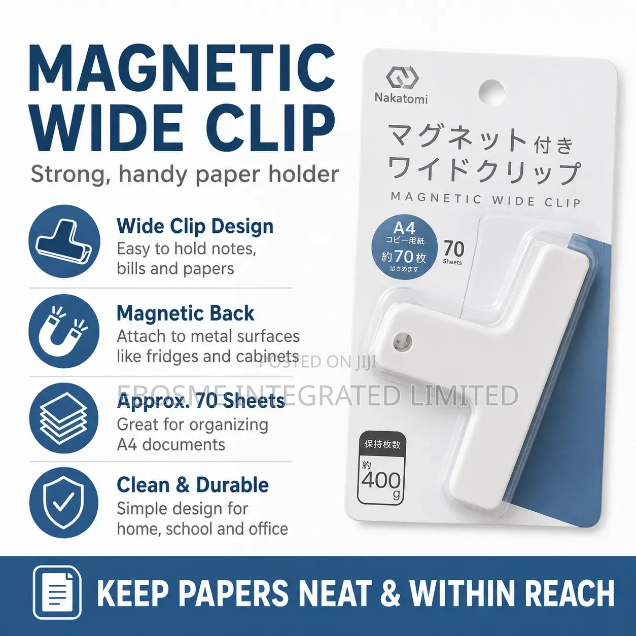 Magnetic Wide Clip
