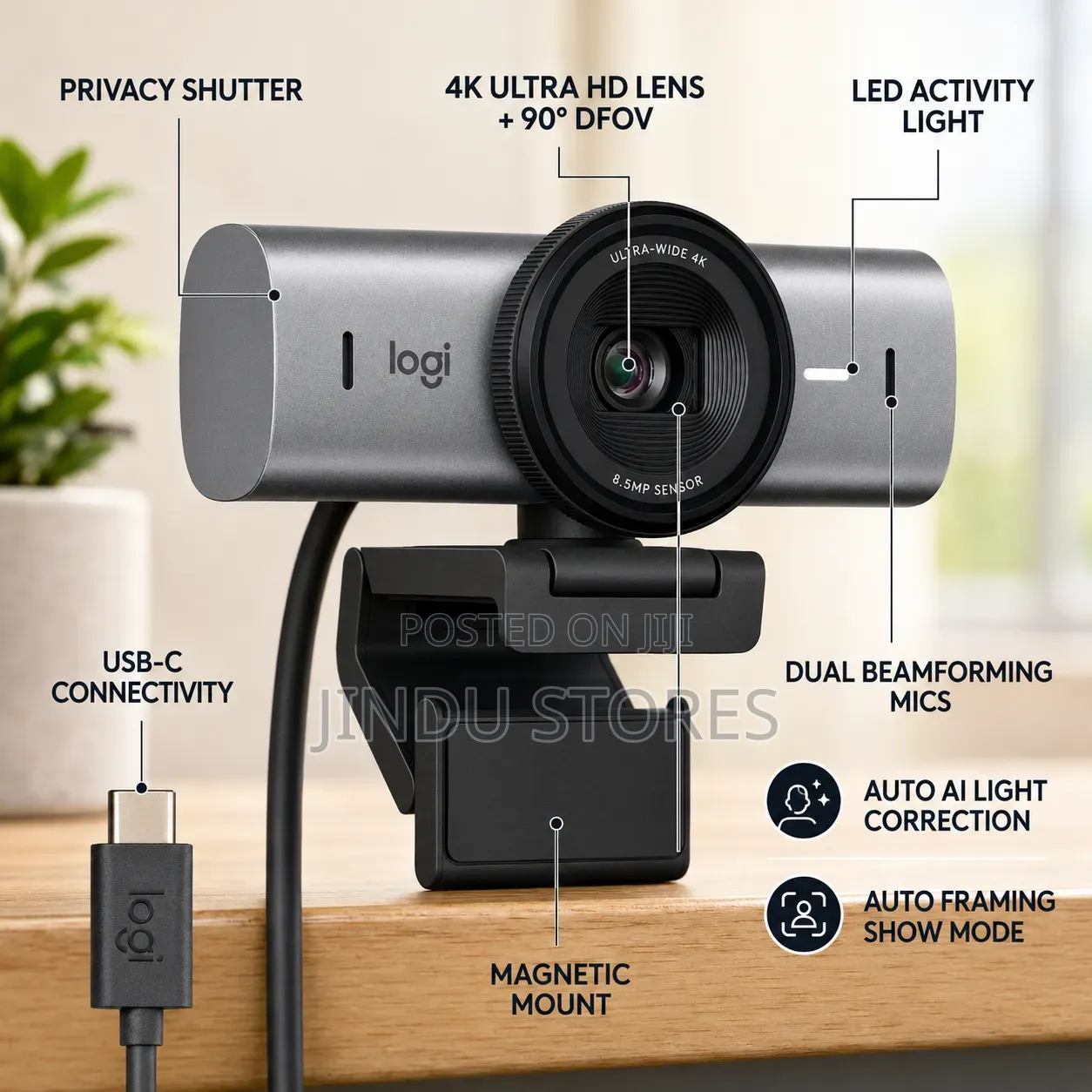 Logitech Mx Brio 705 Webcam