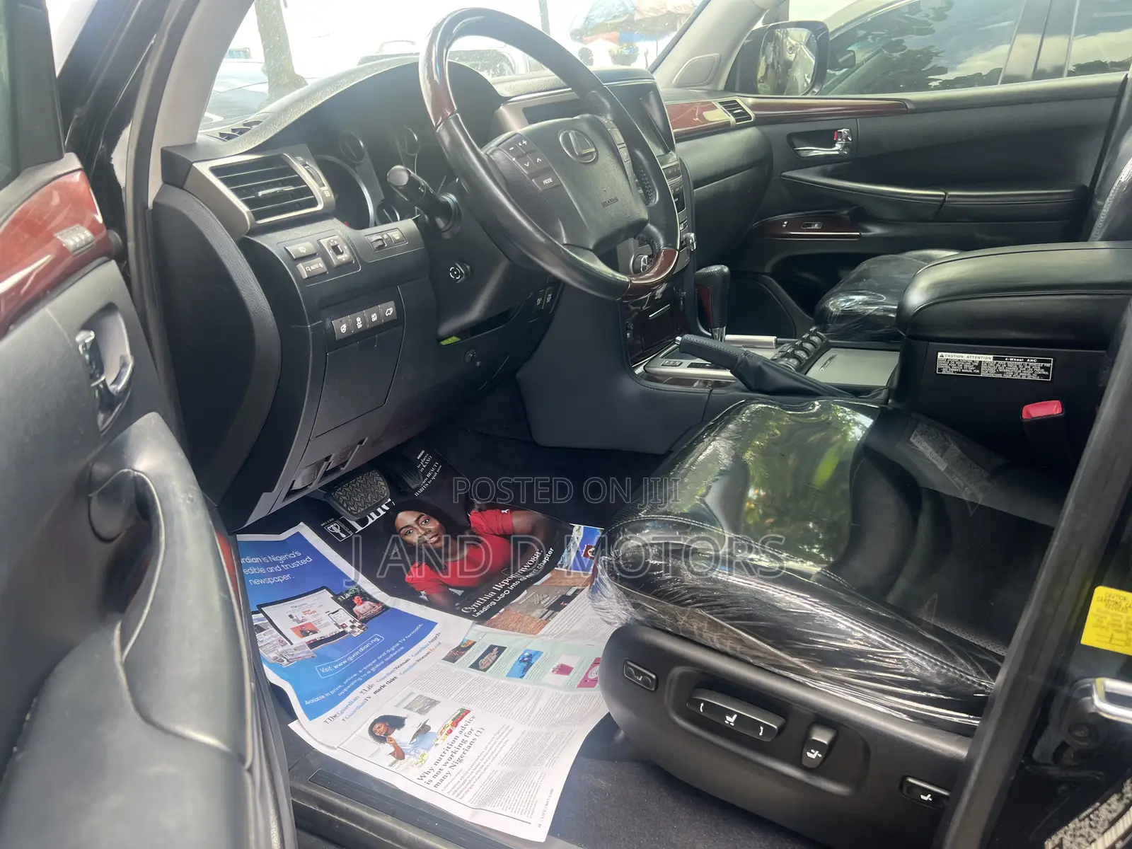 Lexus LX 570 AWD 2016 Black