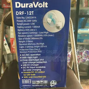 Rechargeable Fan