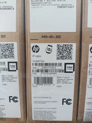 New Laptop HP 14-dq1025cl 4GB SSD 128GB