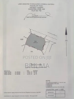 Residential Land in Guzape for Sale