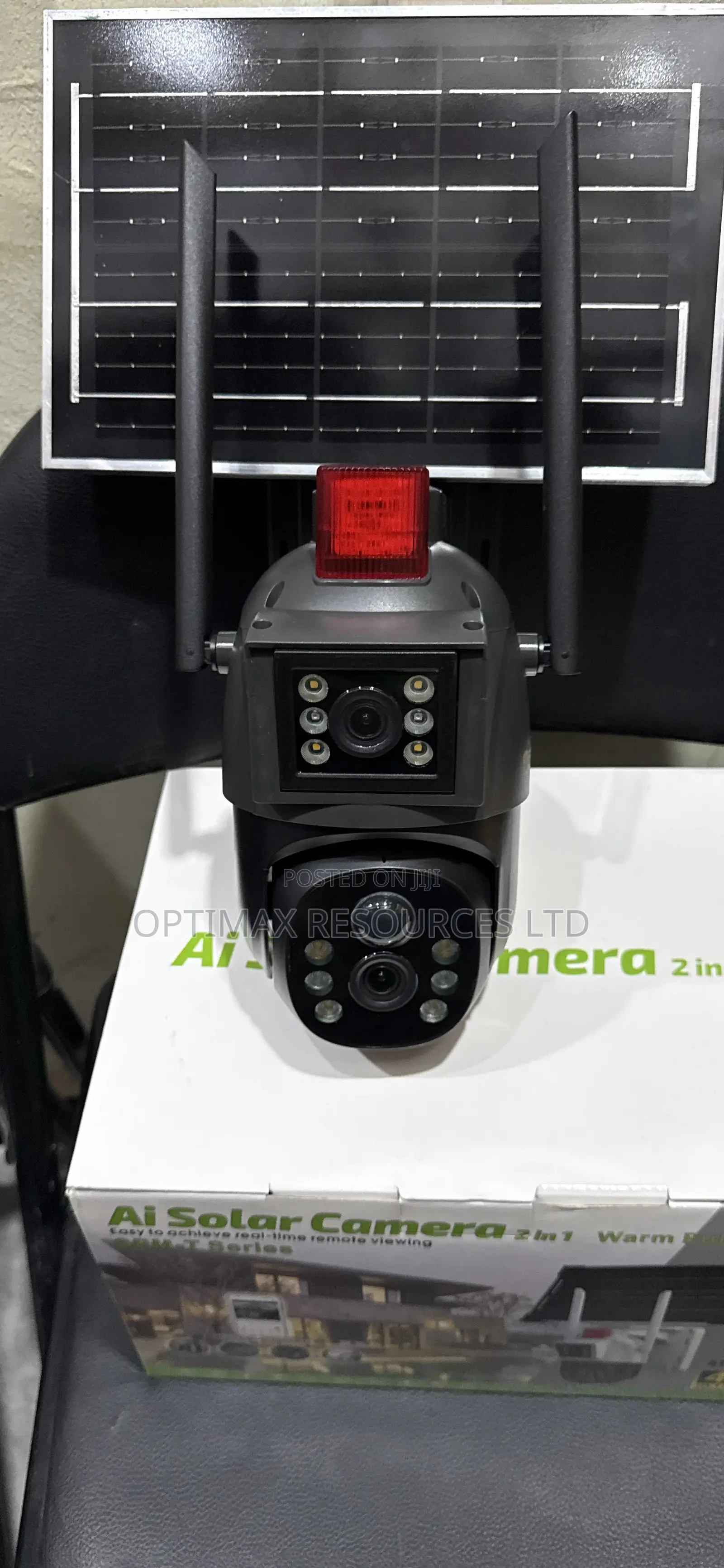 Dual Lens Esceecloud 4g PTZ Solar Camera