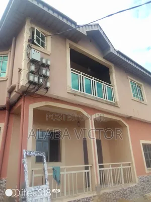 Furnished 2bdrm Block of Flats in Ile Iwe Busstop, Abule Egba for rent