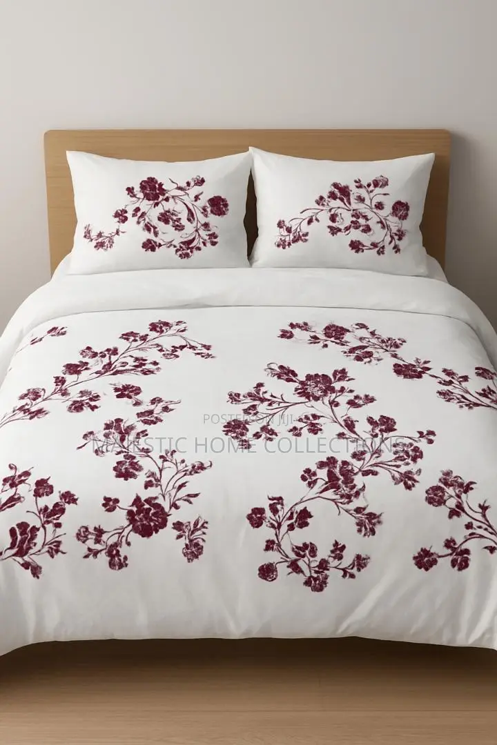 6 by 7 Bedsheets and Duvet Set