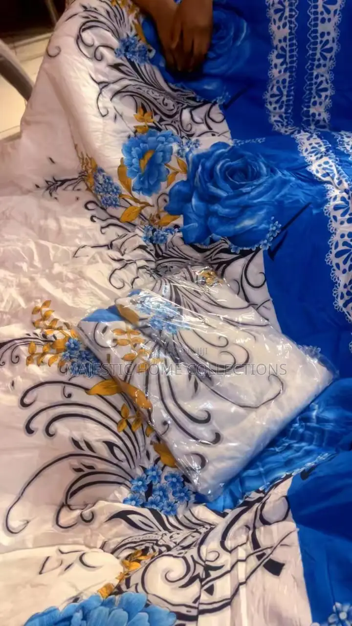 6 by 7 Bedsheets and Duvet Set