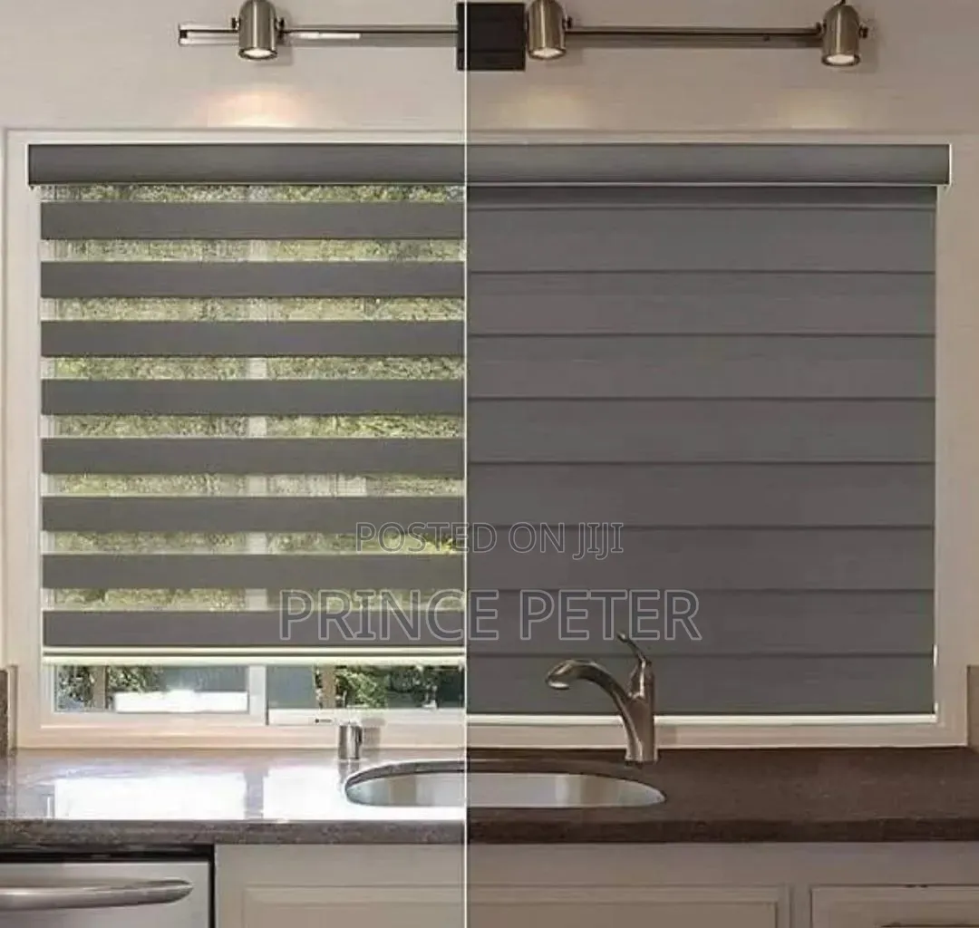 One Window Blinds Day and Night