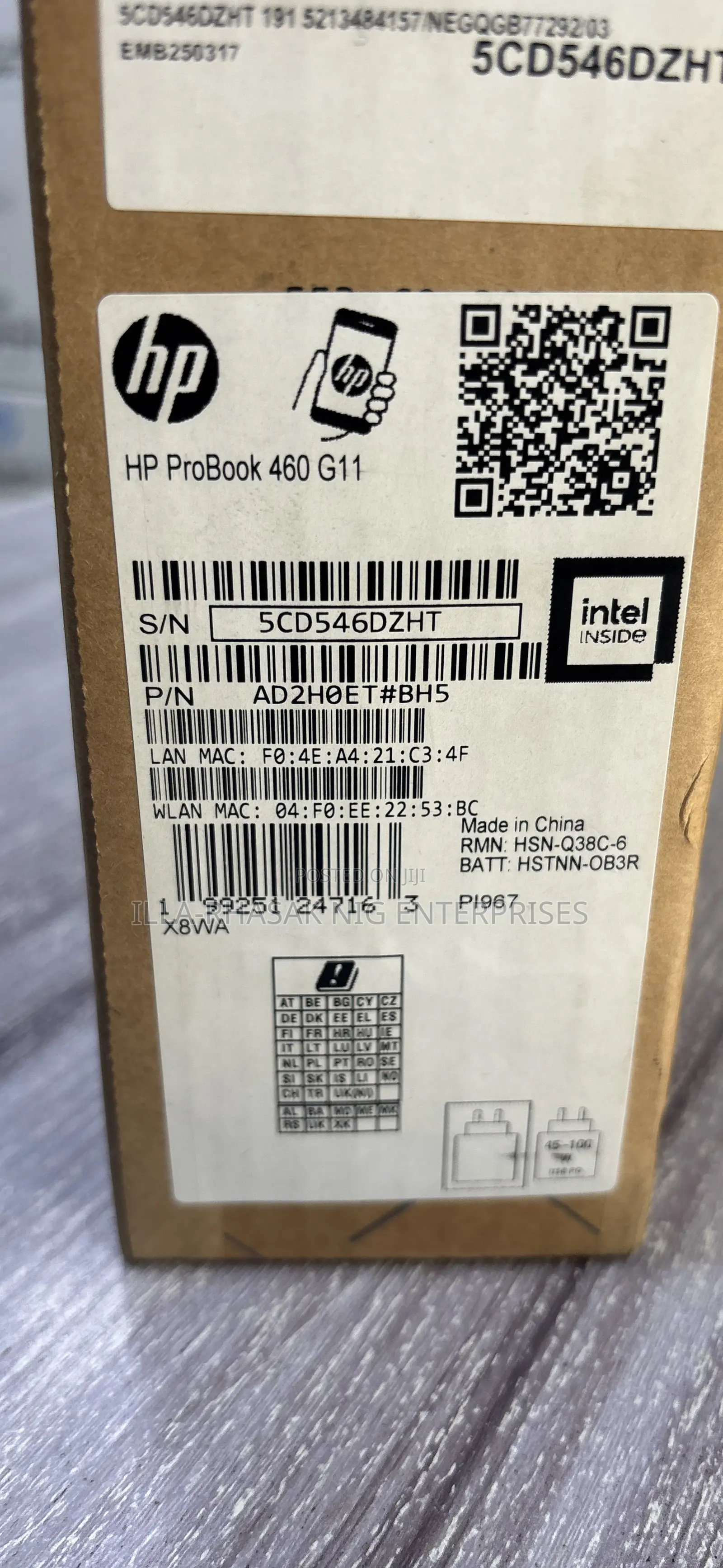 New Laptop HP 16GB Intel Core Ultra 7 SSD 512GB