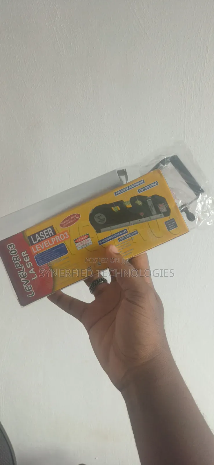 Fixit Laser Level Pro 3 + Tape Measure Laser Line + Tripod Stand
