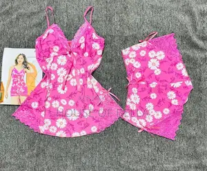 Quality Seamless Floral Spandex Night Wear