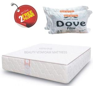 6x6x12inches Semi Orthopedic Mattress With 2pcs of Free Pillows