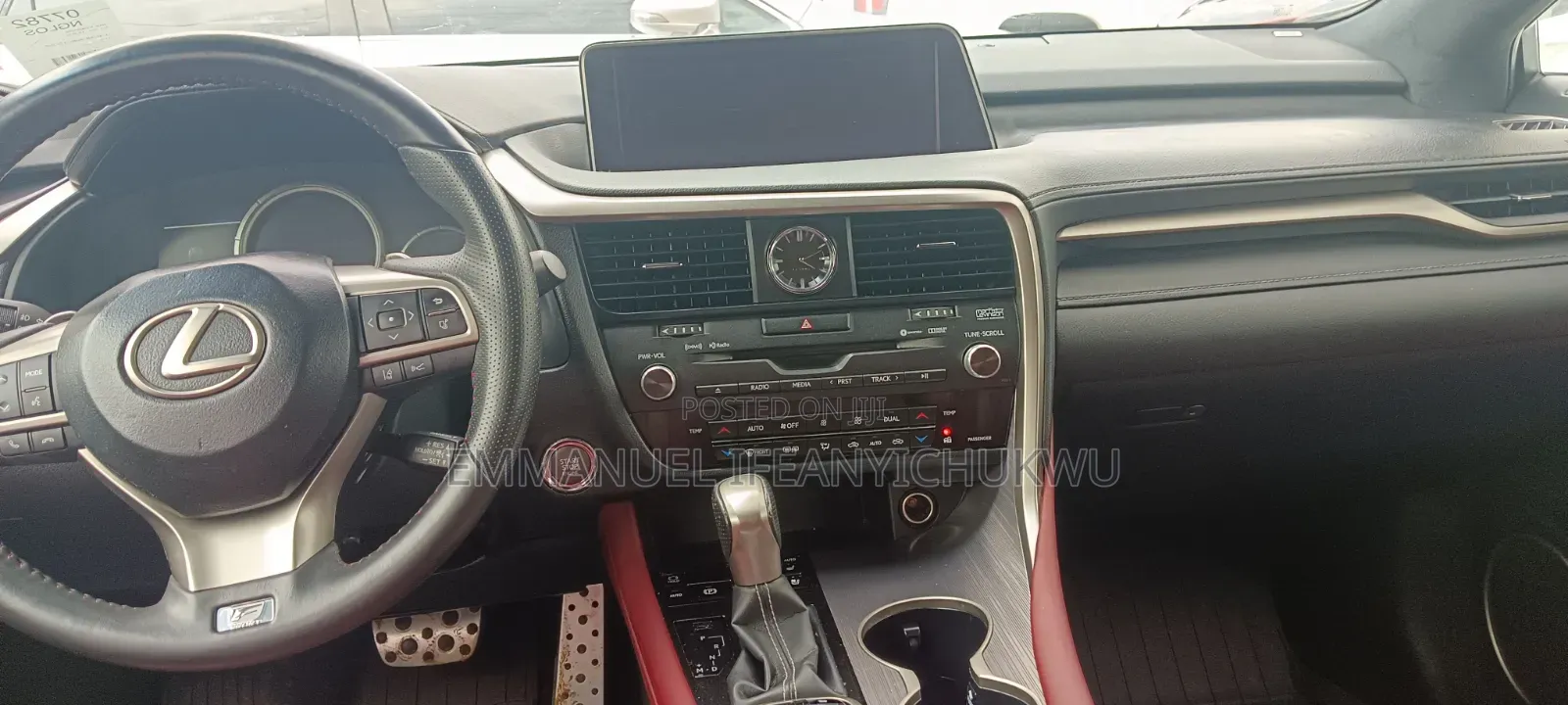 Lexus RX 2019 Red