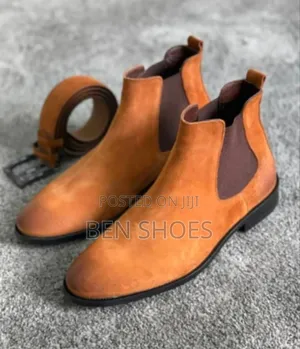 Men Chelsea Boot and Belt