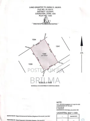 Residential Land in Guzape for Sale